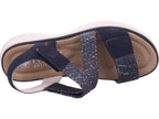 Rieker Damen Sandalette Fsk Damen Sandalen in schwarz
