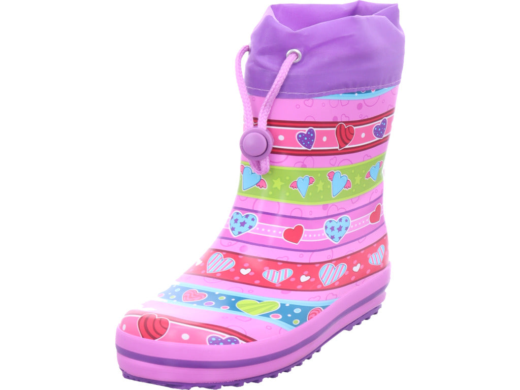 Beck Gymnas Mädchen Gummistiefel Joy Multicolor in gelb