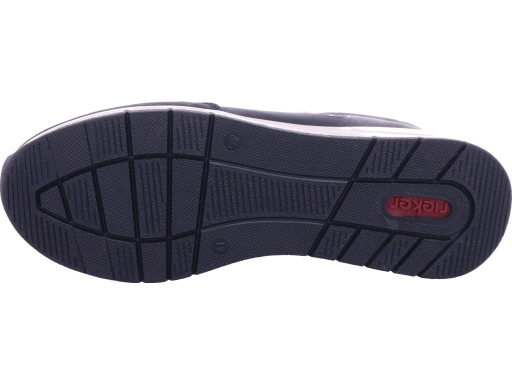 Rieker women's Hwk women's low shoes in black