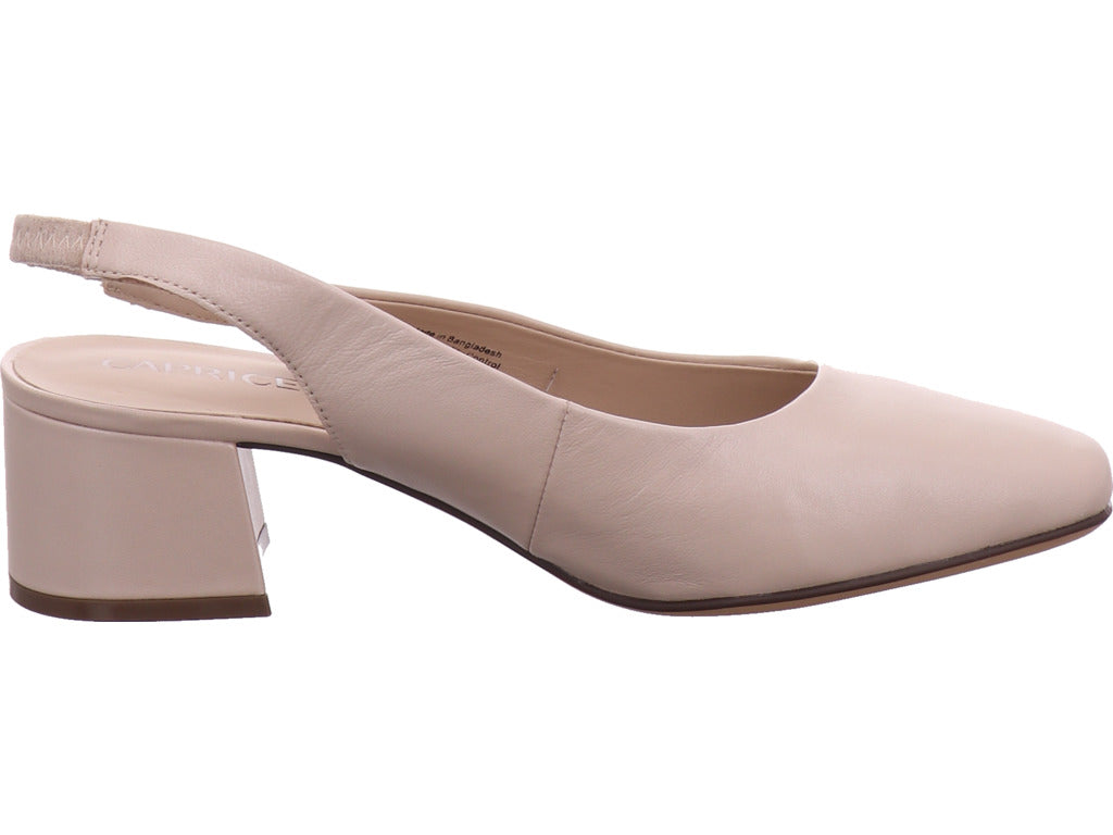 Caprice Damen Pump Women Sling in beige