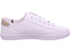 Tommy Hilfiger Damen Textilschuh Lace Up Sneaker in weiß