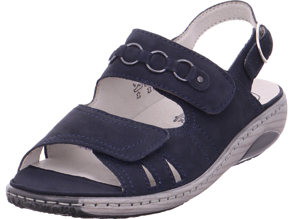 Waldläufer Damen  Beq-Sandl-Wörishf-30 in blau