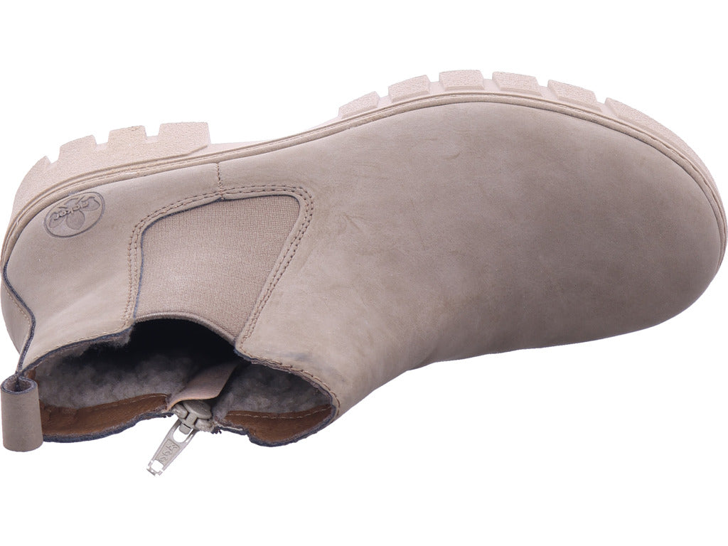 Rieker women's Hwk boots in beige