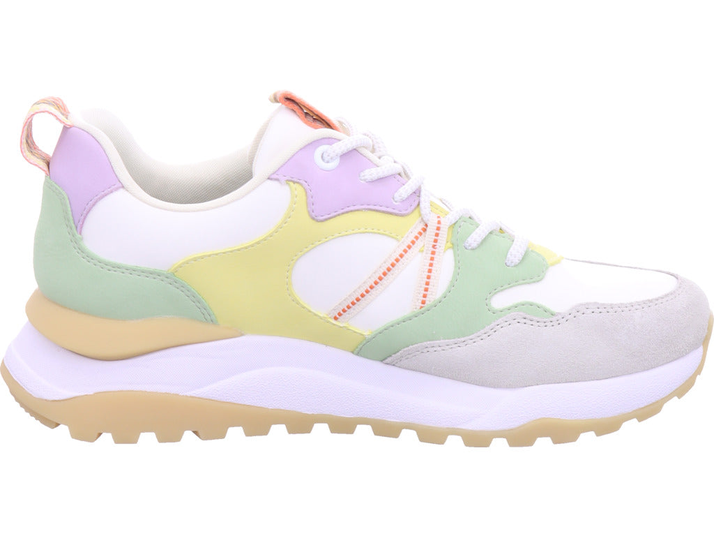 Rieker Damen Sneaker Fsk Damen Halbschuhe in weiß