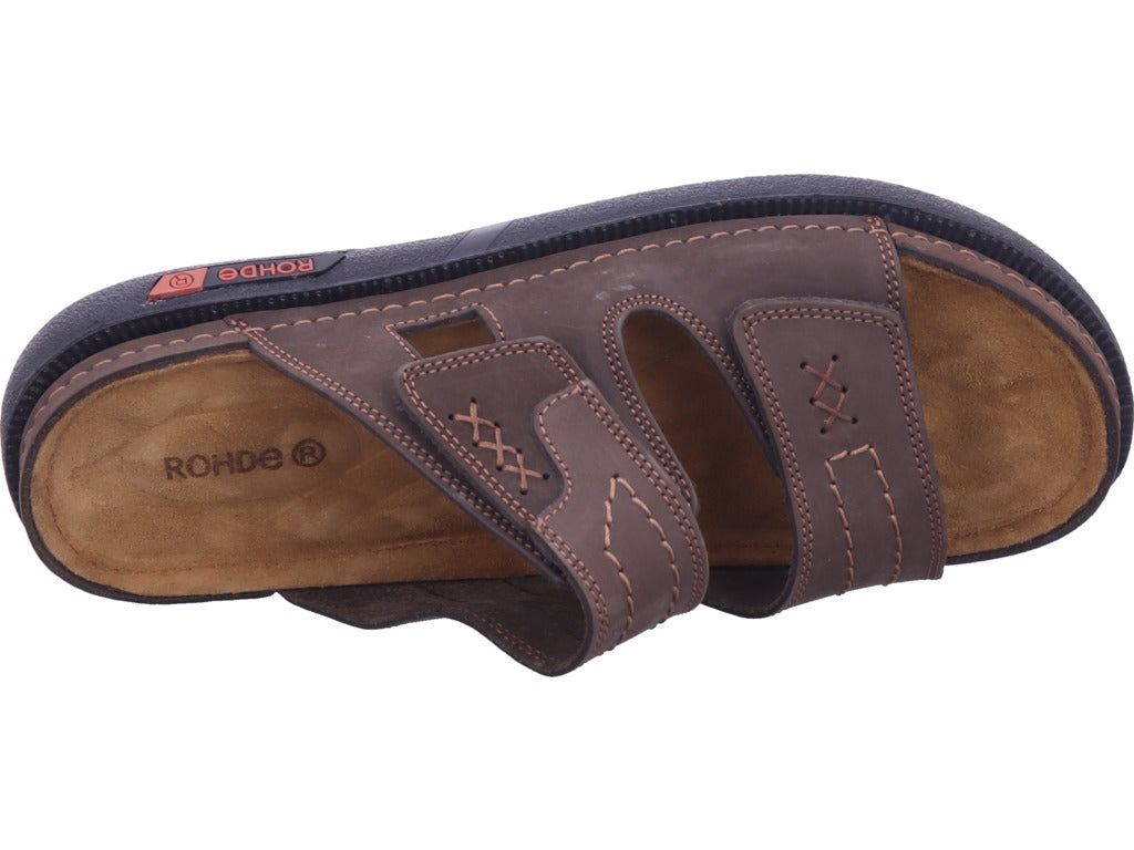 Rohde Herren Pantolette  in braun