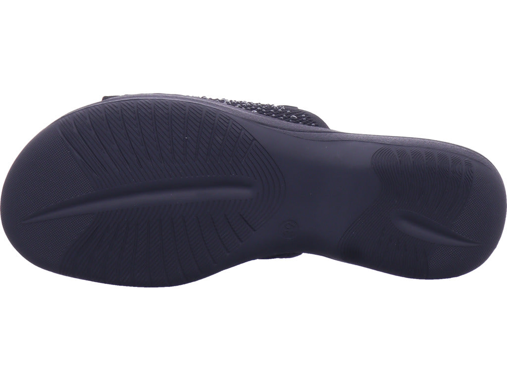 Jana Damen Pantolette M2726244 in schwarz