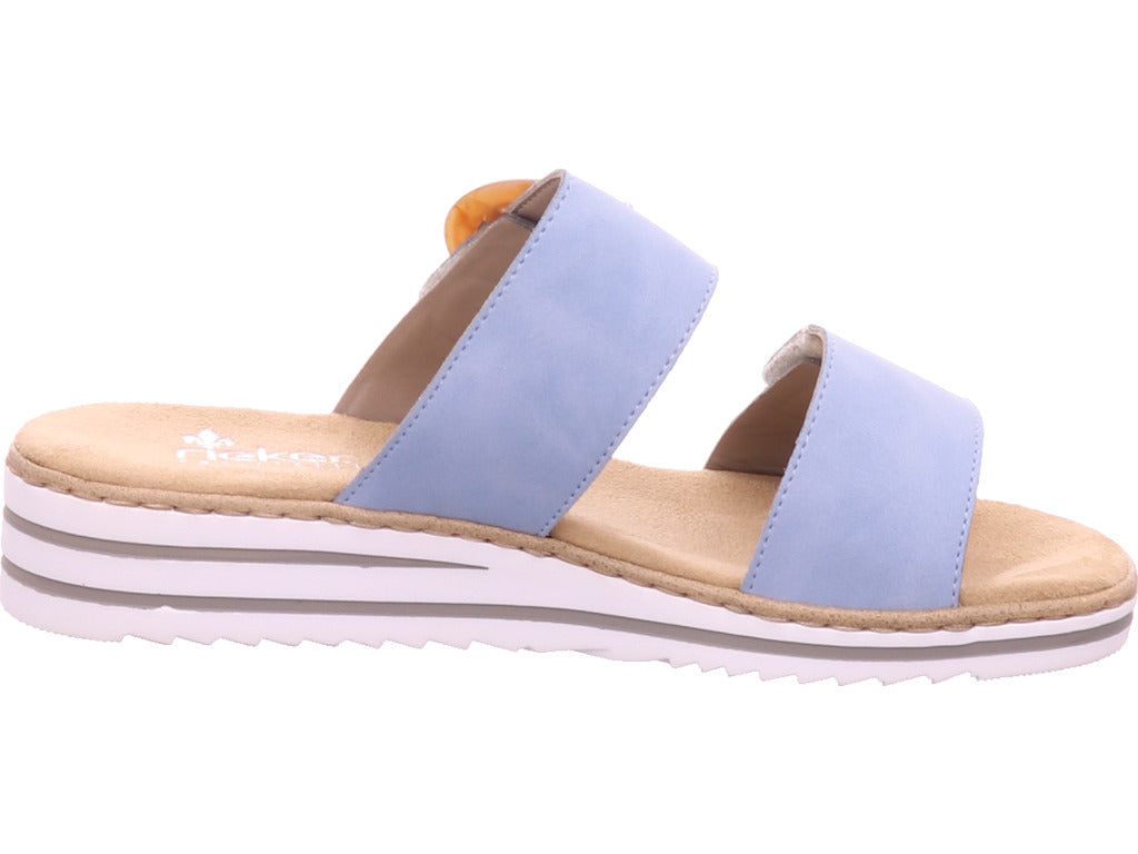 Rieker Damen Pantolette  in blau