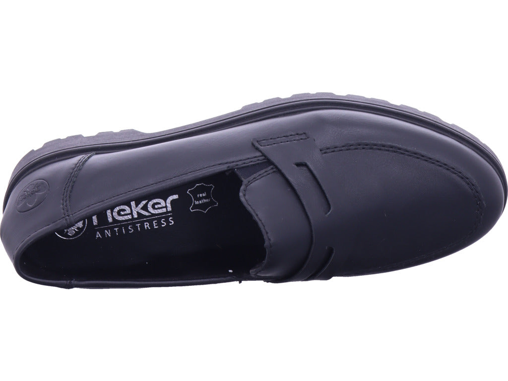 Dámské polobotky Rieker Hwk v černé barvě