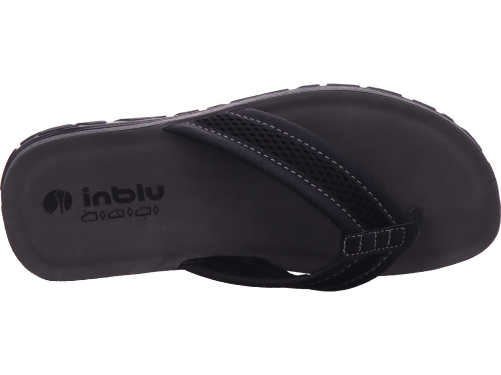 inblu Herren Pantolette  in schwarz