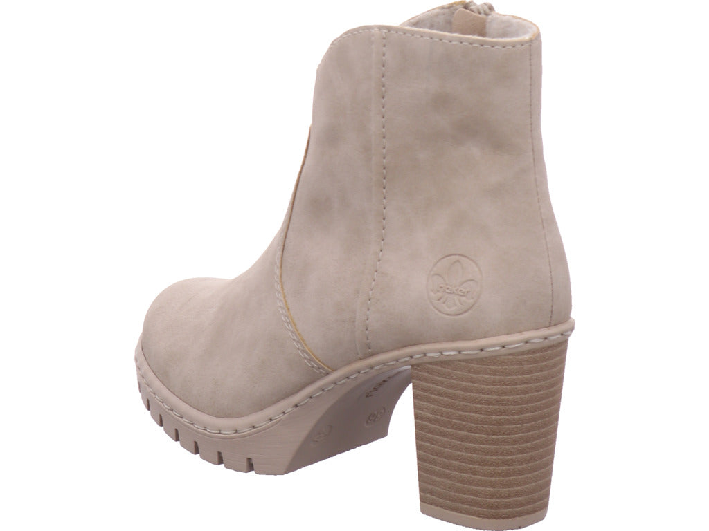 Rieker women's boots Hwk women's boots in beige