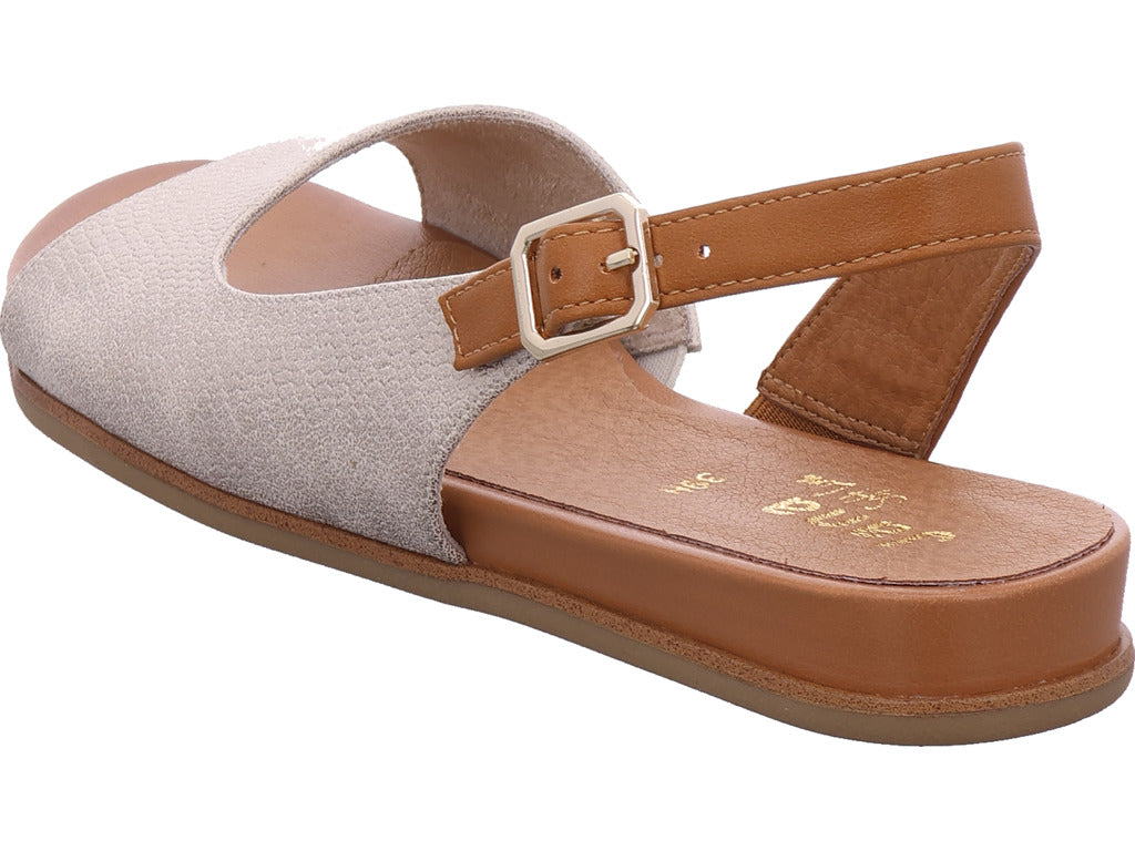 Jana Damen Sandalette  in gold