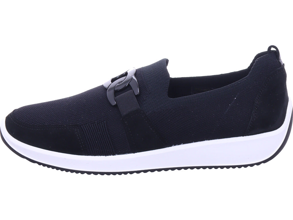 ara Damen Ballerina Lissabon in schwarz