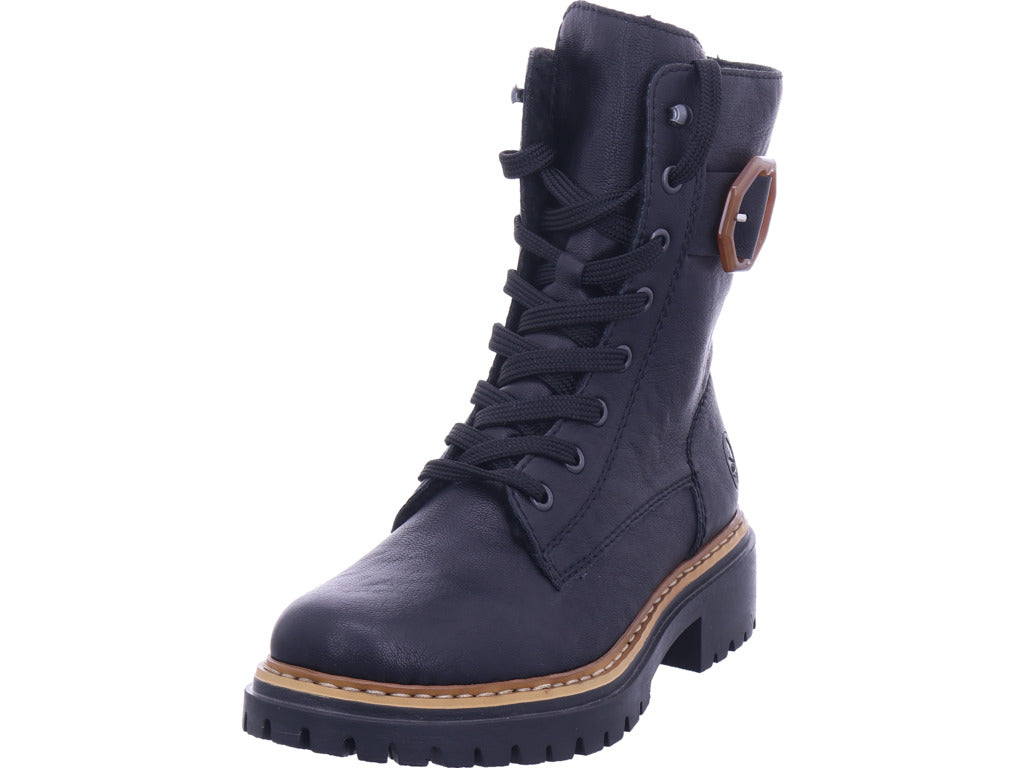 Rieker women's Hwk boots in black