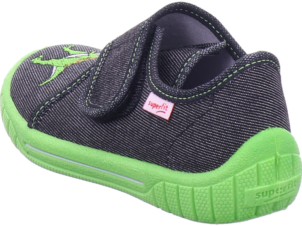 Legero boys' slippers, textile slippers, Bill in black