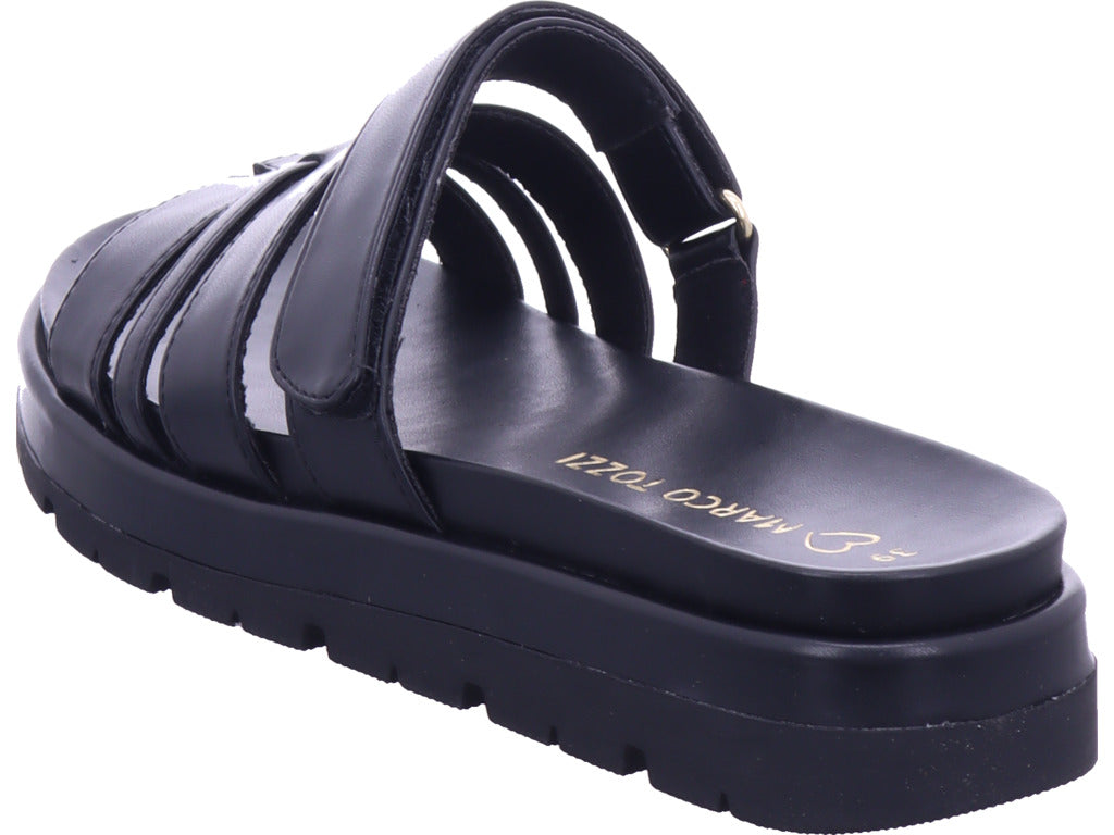 Marco Tozzi Damen Pantolette M2740744 in schwarz
