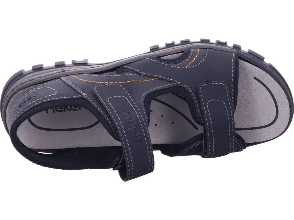 Rieker Herren  Fsk Herren Sandalen in schwarz