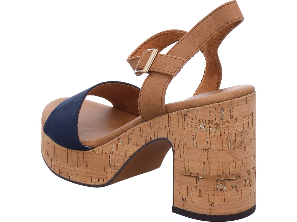 Marco Tozzi Damen Sandalette  in blau