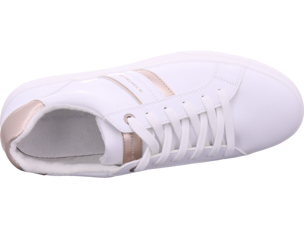 Tom Tailor women's sneakers in white
