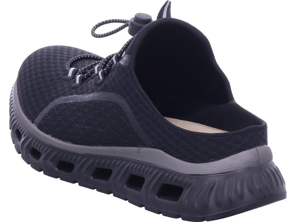 Rieker Damen Sabot Fsk Damen Halbschuhe in schwarz