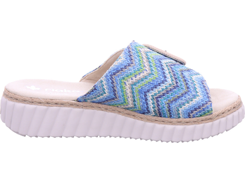 Rieker Damen  Fsk Damen Sandalen in blau