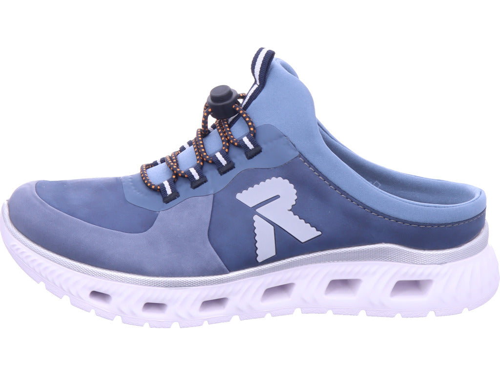 Rieker Damen  Fsk Damen Halbschuhe in blau