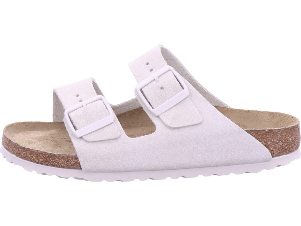 Birkenstock Women's Arizona Soft Footbed in white