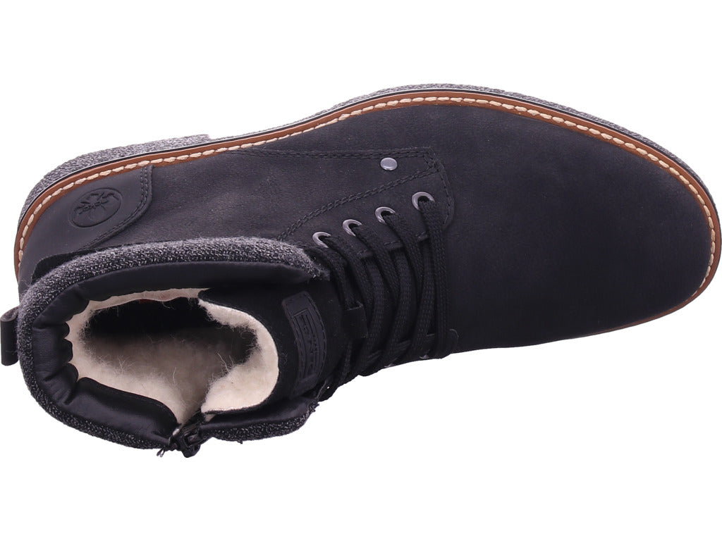 Pánské kotníkové boty Rieker v černé barvě