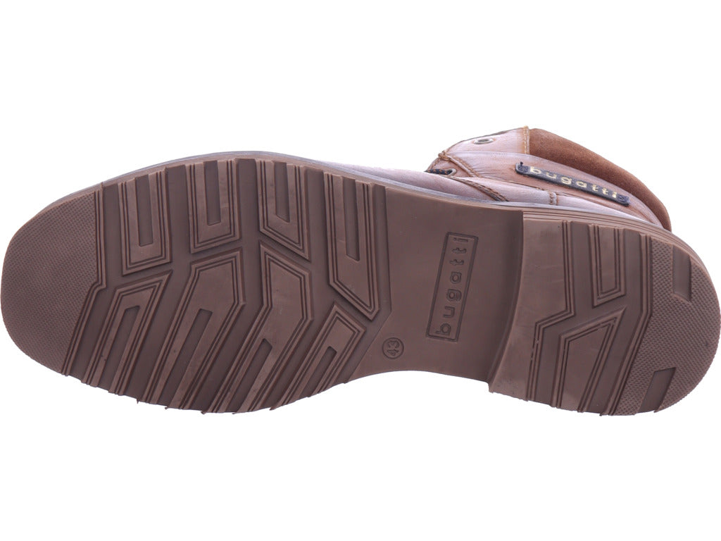 Pánské zimní boty Bugatti v hnědé barvě