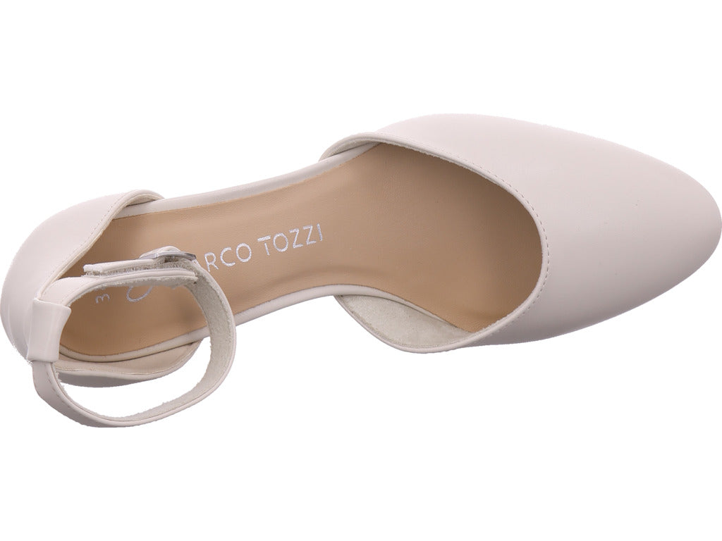 Marco Tozzi Damen Pump  in weiß
