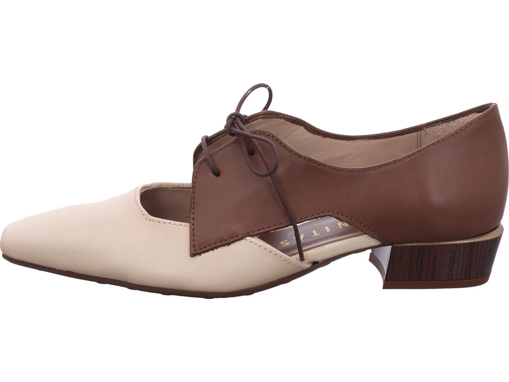 Hispanitas Damen Pump Soho V26 Avellana in beige