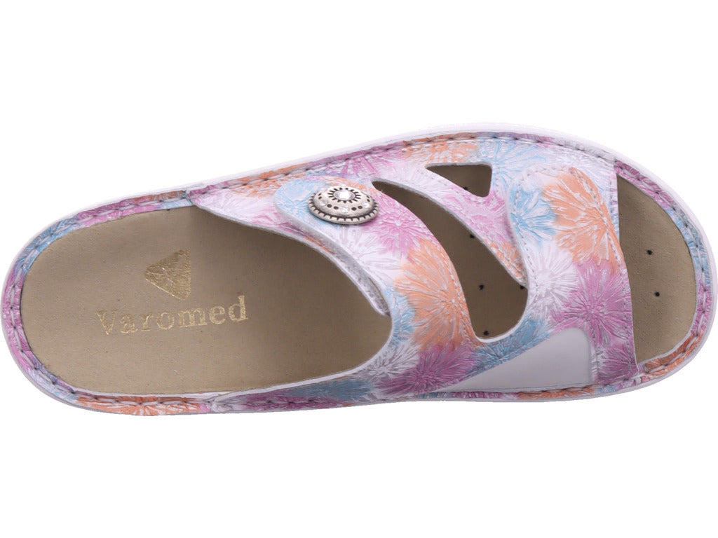Varomed Damen Pantolette  in weiß