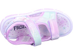 Silver Int Disney Mädchen Sandalette Mesh/ Frozen in lila
