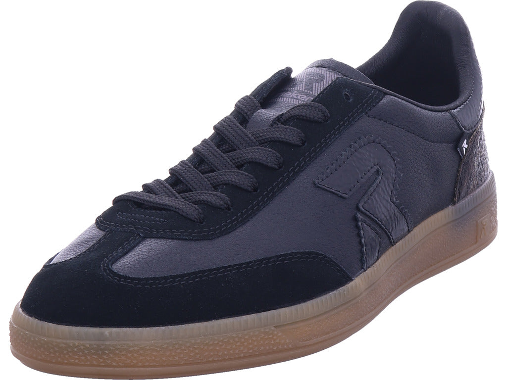 Rieker women's Hwk women's low shoes in black