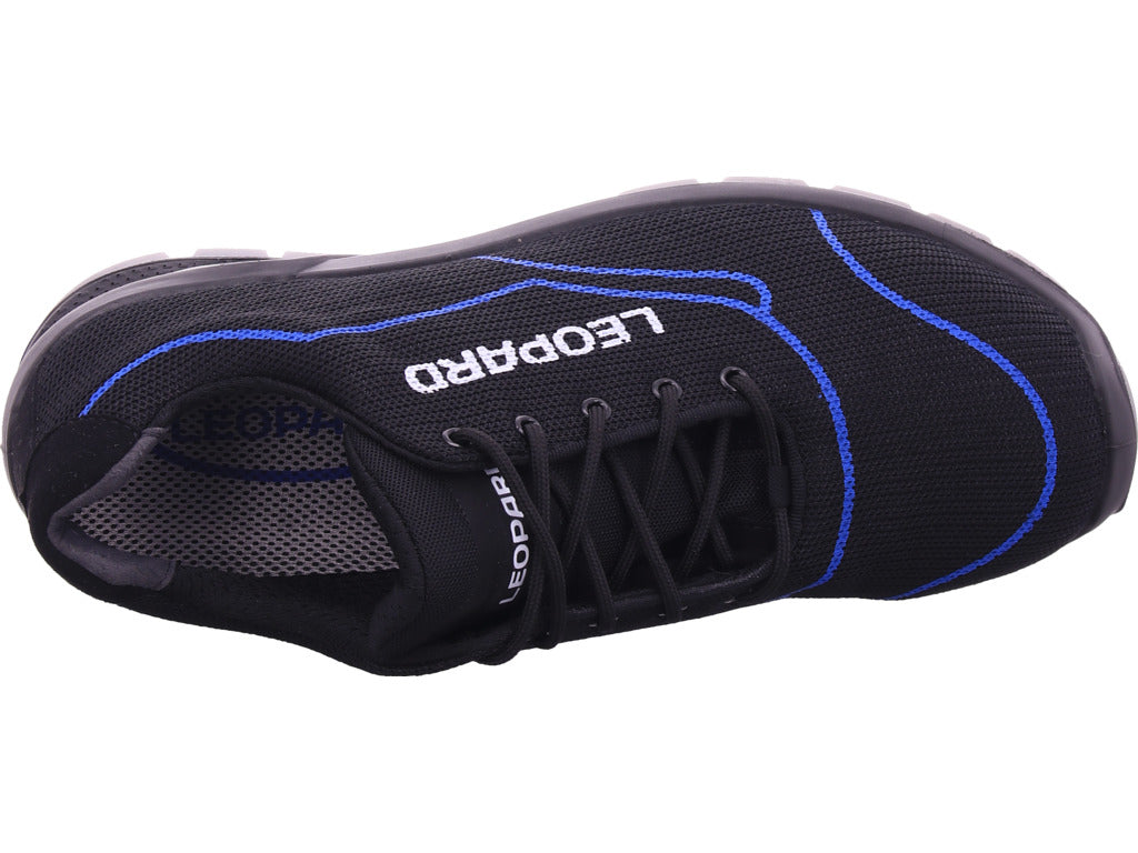 Leopard Herren Arbeitsschuh  in schwarz