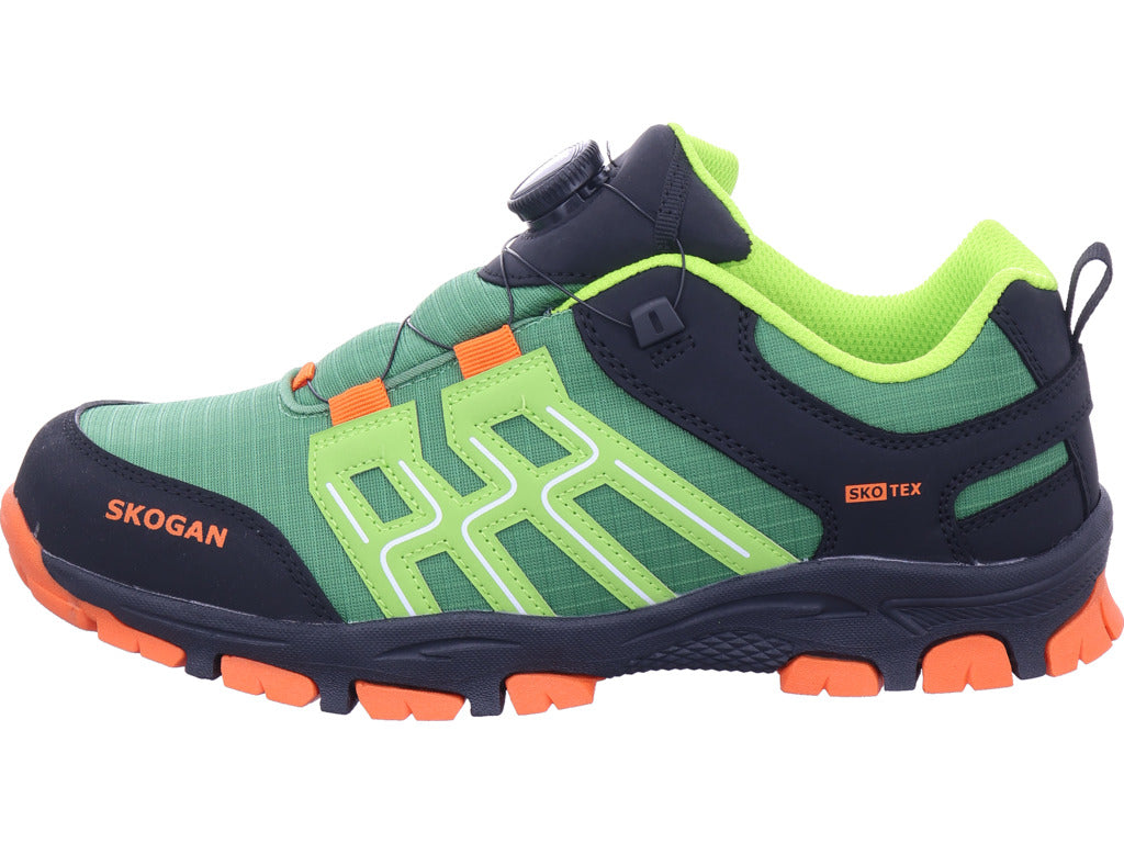 Skogan boys' hiking boots in green