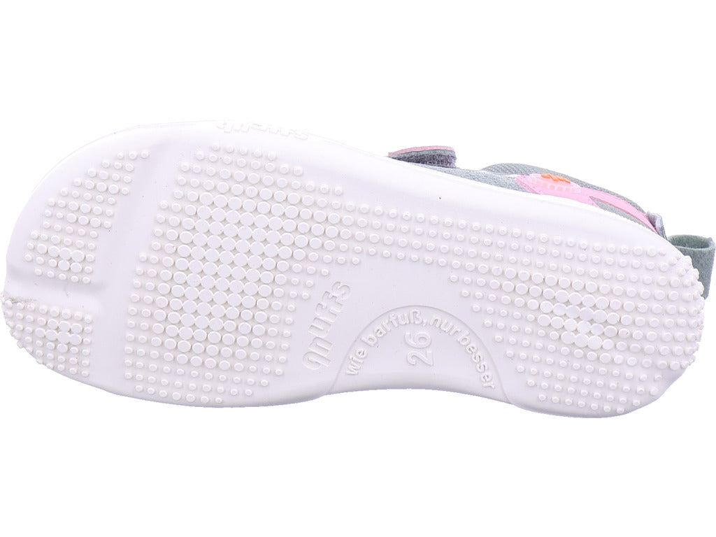 ricosta Mädchen Halbschuh Barfußschuhe in blau