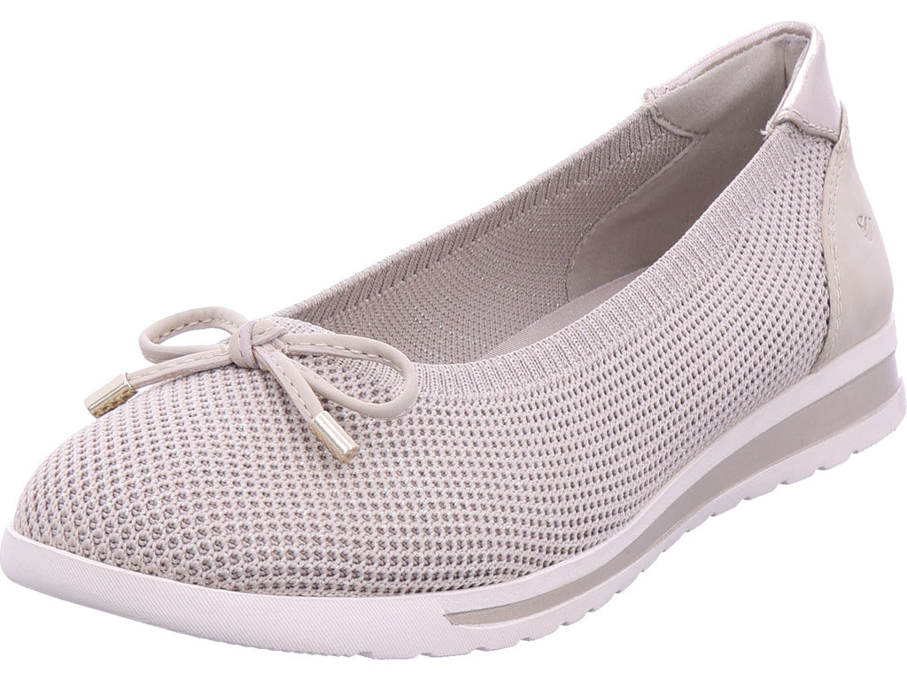Jana Damen Ballerina  in beige