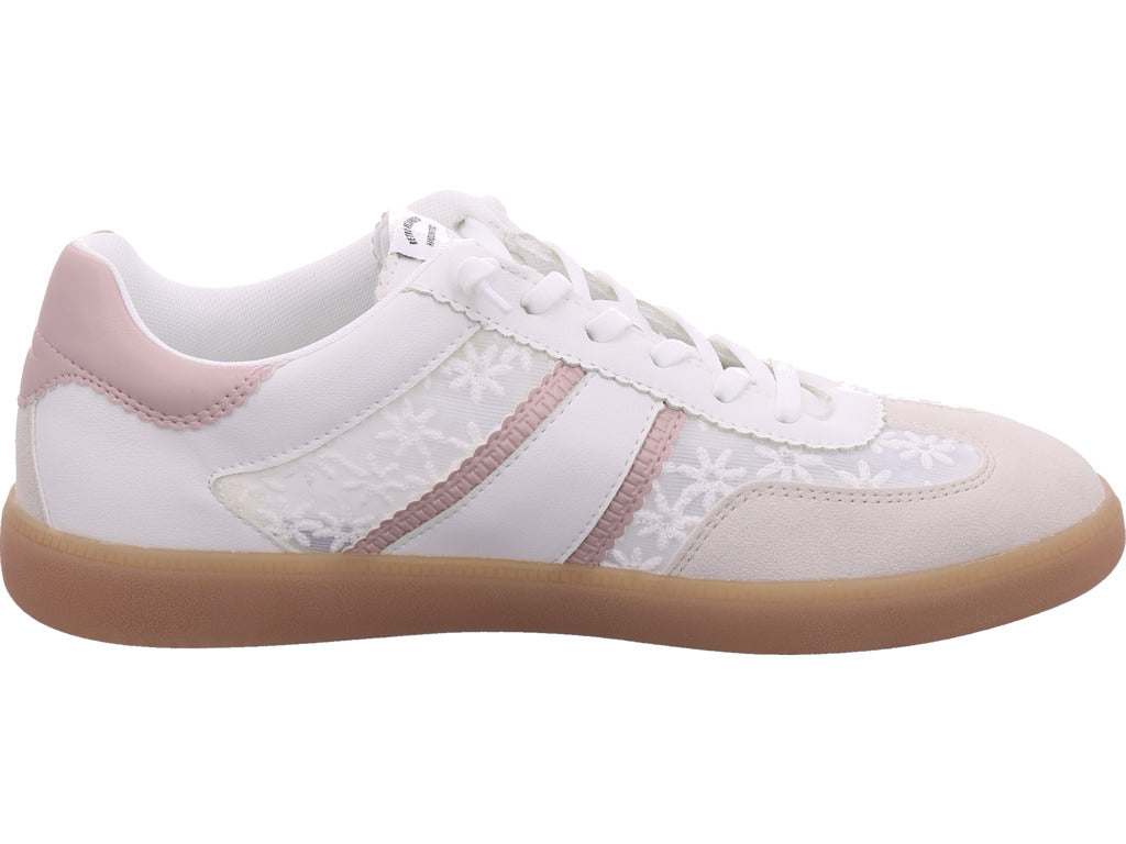 Dámské pantofle Tamaris v bílé barvě