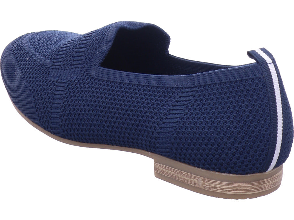 Jana Damen Slipper  in blau