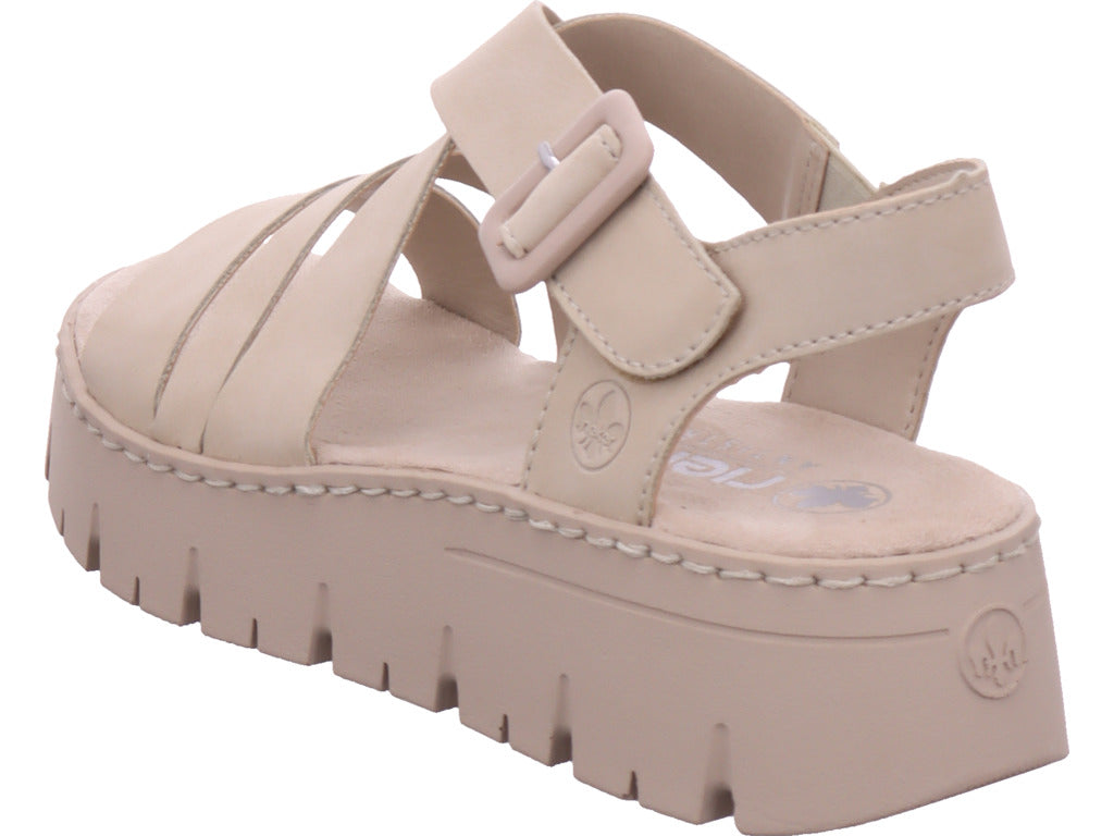 Rieker Damen  Fsk Damen Sandalen in beige