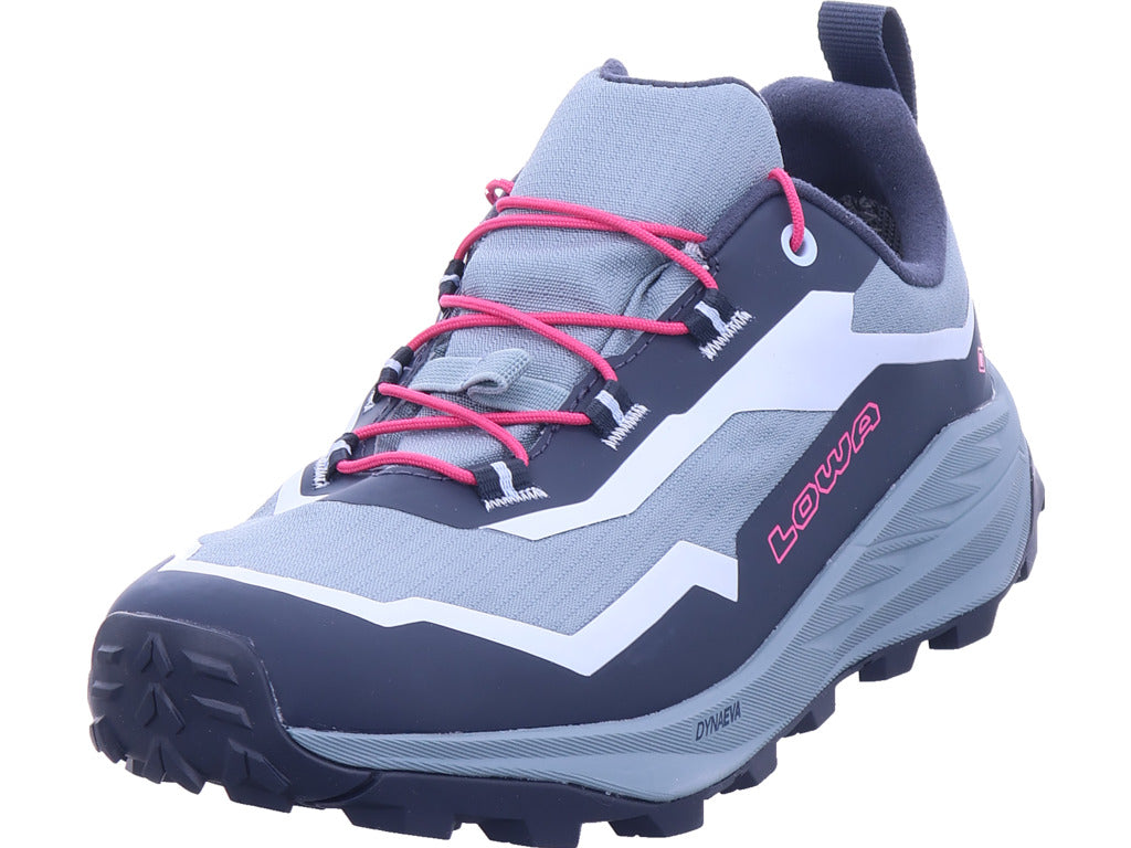 Lowa girls' hiking boot Trailux GTX Lo Jr in grey