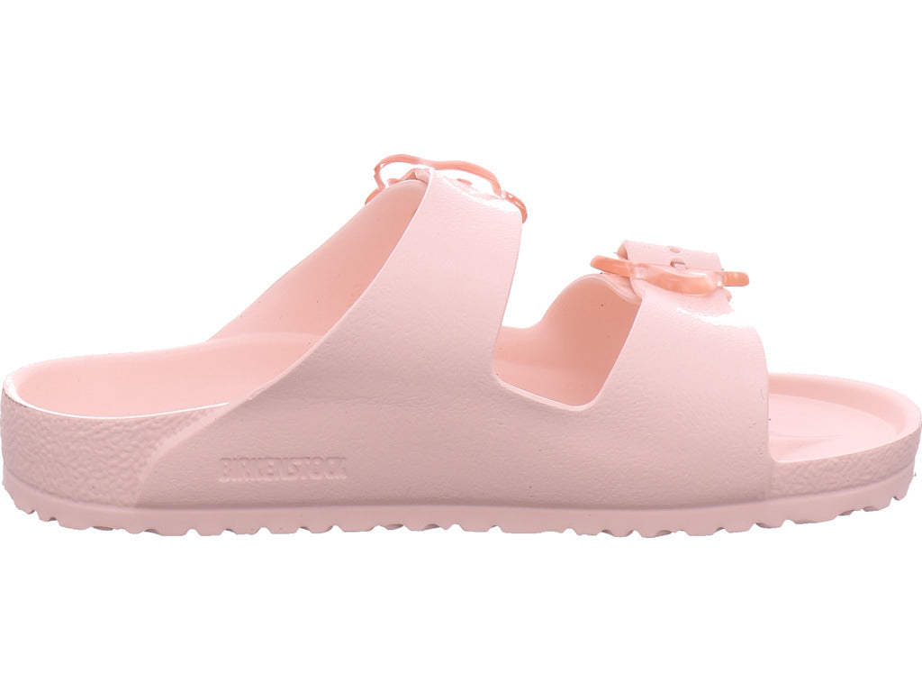 Birkenstock Mädchen Pantolette Arizona Flower Eva Kids in frei