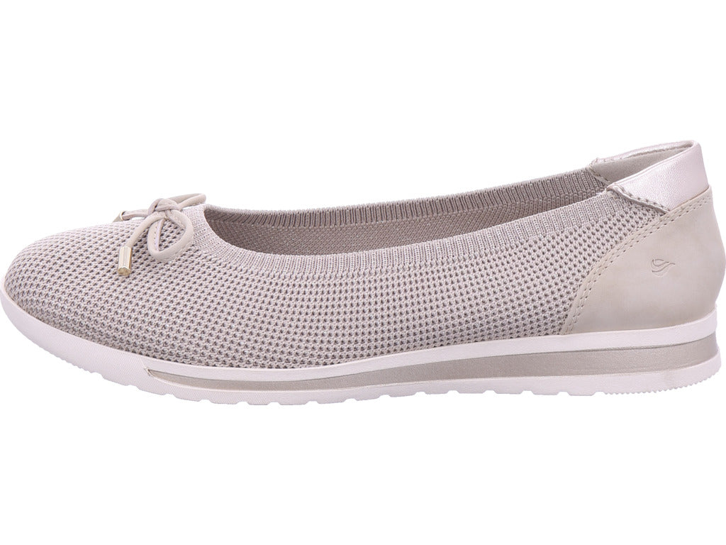 Jana Damen Ballerina  in beige