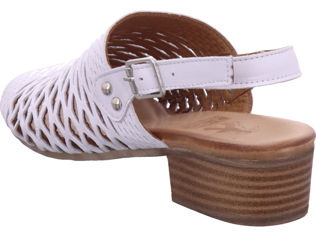 2 GO FASHION Damen Sandalette  in weiß
