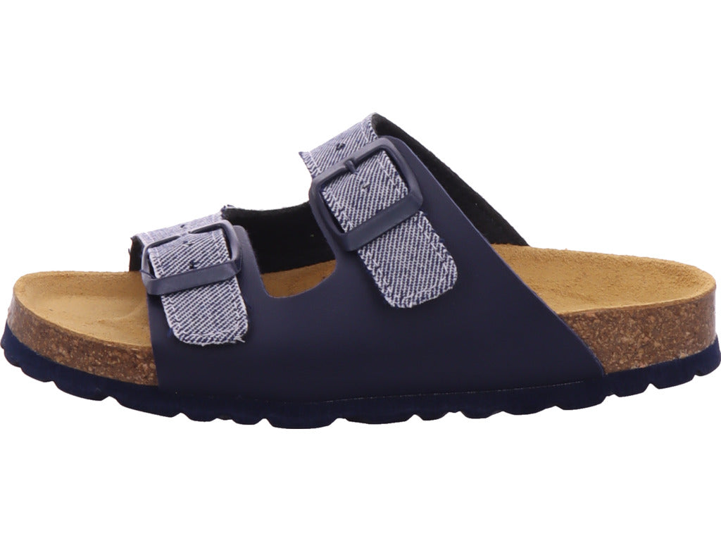 Canadian John Jungen Hausschuh  in blau