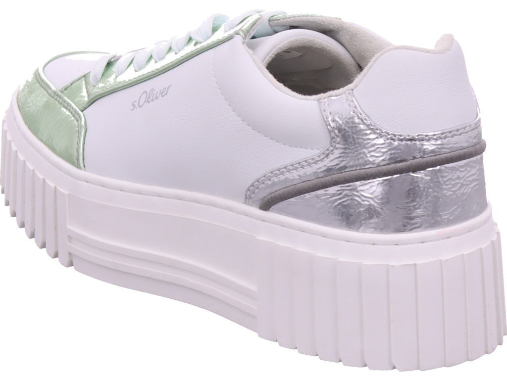s.Oliver Damen Sneaker  in weiß