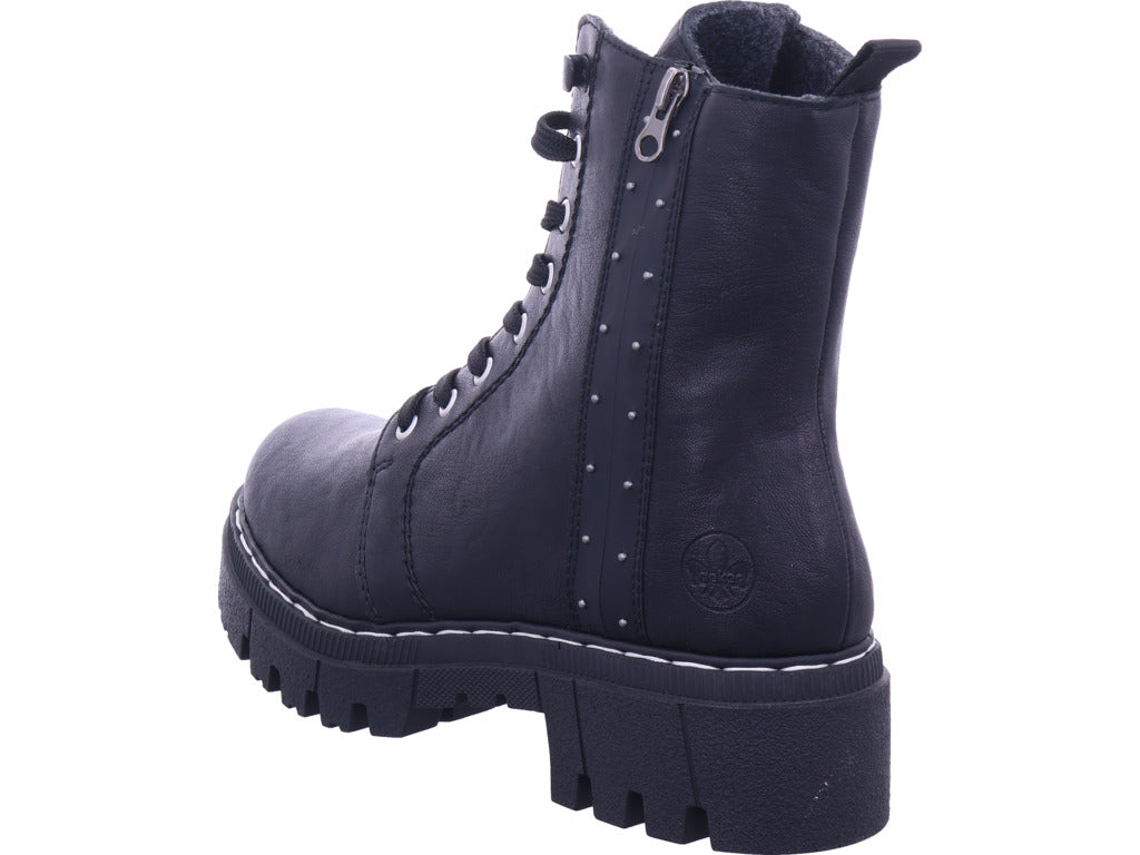 Rieker women's Hwk boots in black