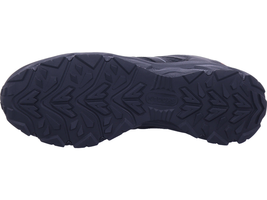 Pánské turistické boty Skogan v černé barvě