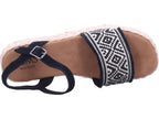 TOMS Damen Sandalette Abby in schwarz