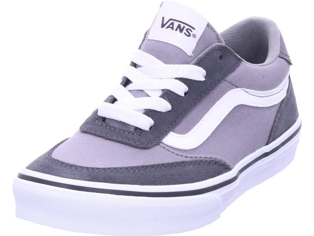Vans Jungen  Brooklyn Ls in grau